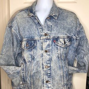Levi’s Vintage Acid Wash Men’s Medium Jean Jacket